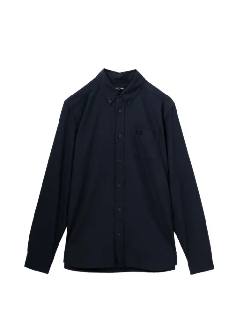 Fred Perry logo-embroidered shirt