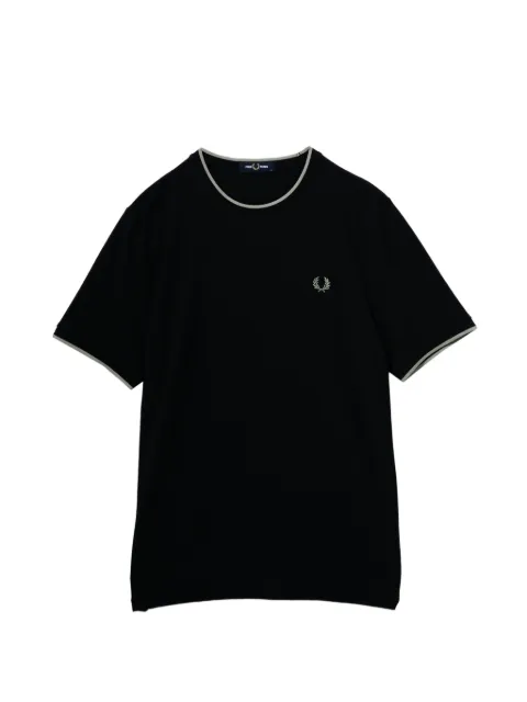 Fred Perry logo-embroidered crew neck T-shirt