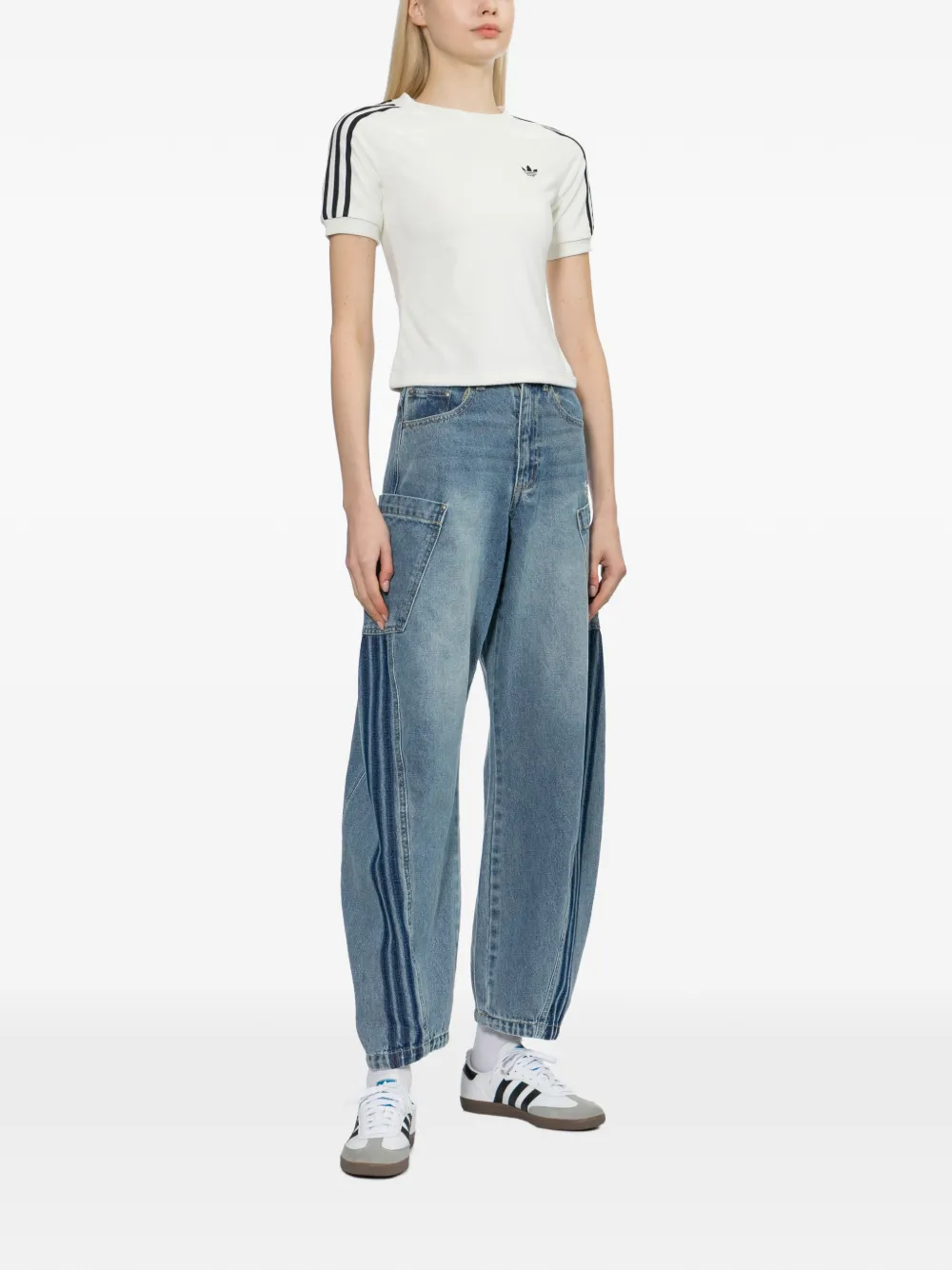 adidas TT Cali T-shirt Wit