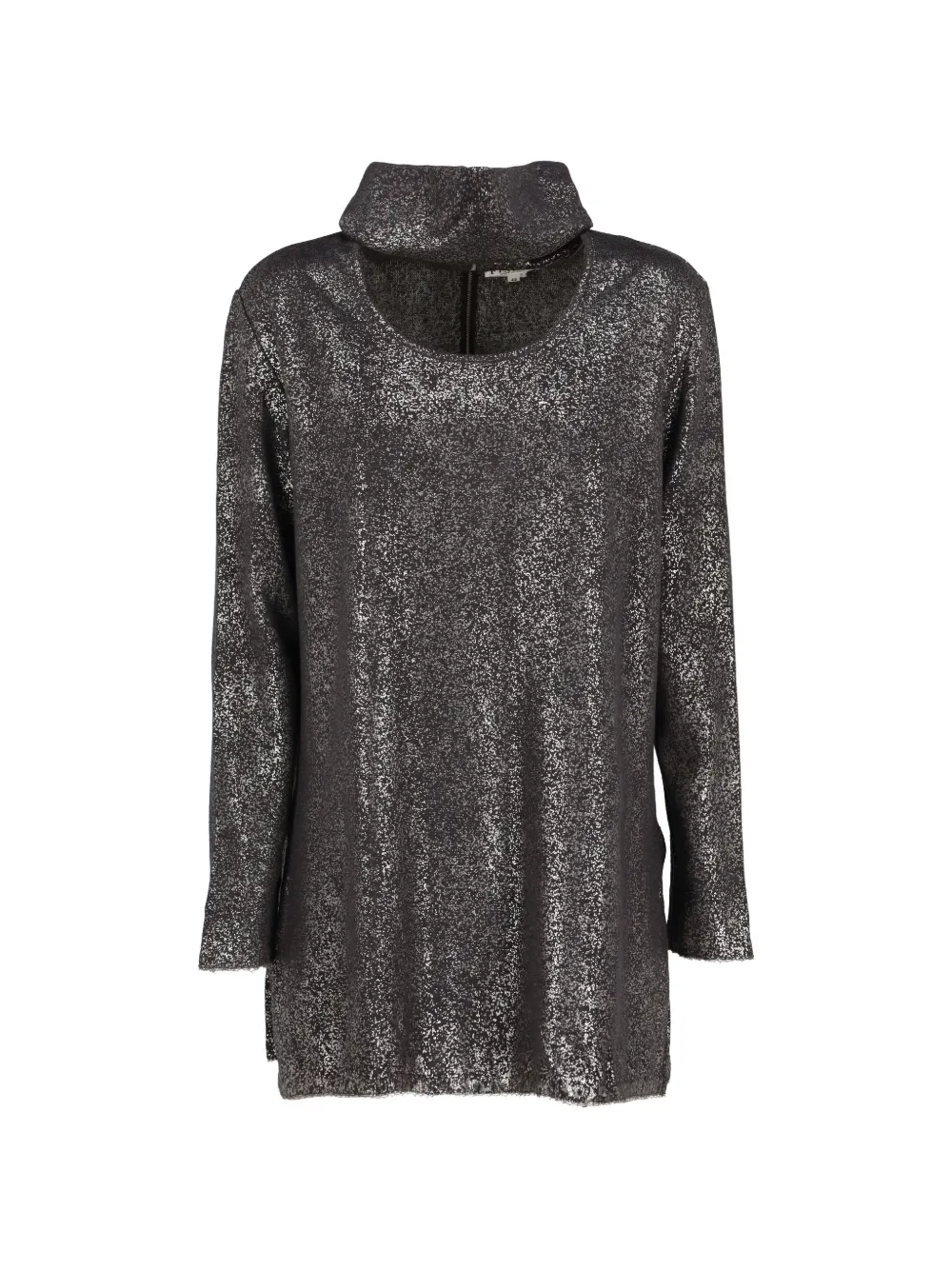 Gianfranco Ferré Pre-Owned metallic high neck top - Nero