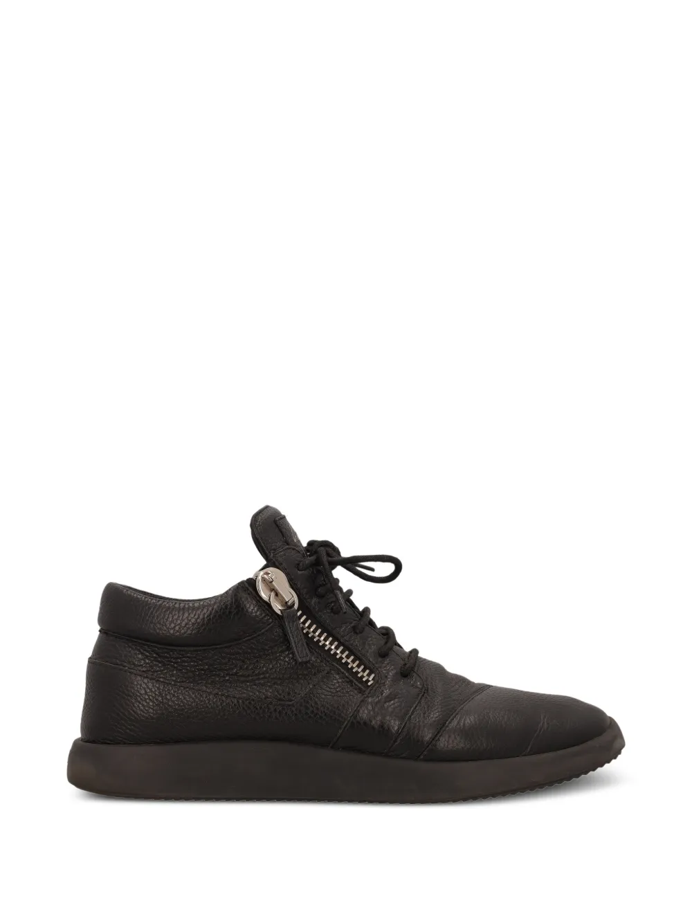Giuseppe Zanotti Vintage Hayden leather sneakers - Nero
