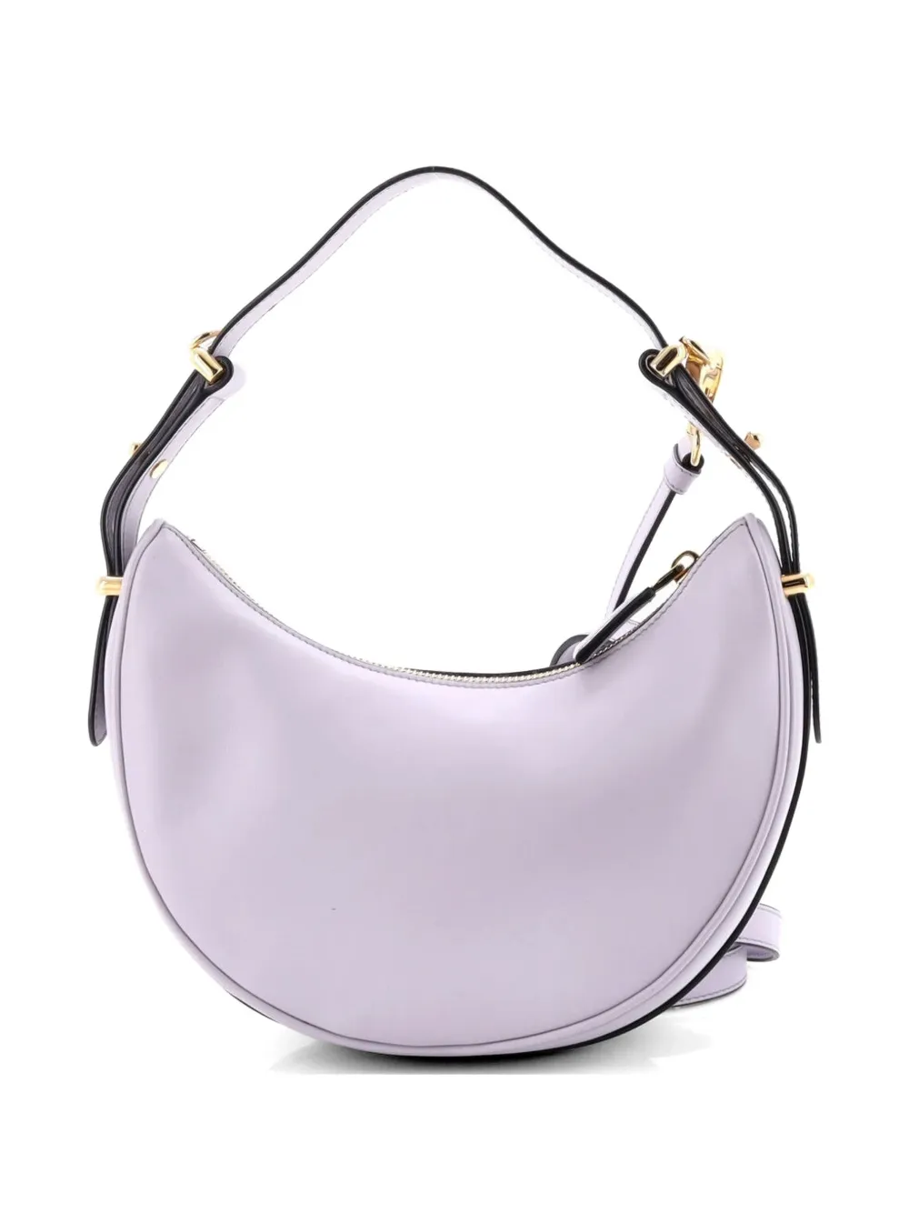Arque Half Moon Leather Small Hobo Bag