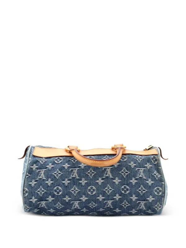 Louis Vuitton Pre-Owned ネオ スピーディ デニム ハンドバッグ 