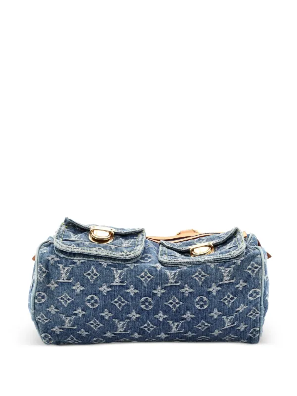 Louis Vuitton Pre-Owned ネオ スピーディ デニム ハンドバッグ 