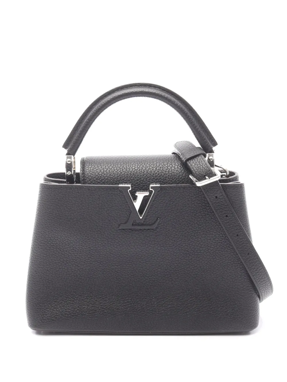 Louis Vuitton Pre-Owned 2018 Taurillon Capucines BB satchel - Nero