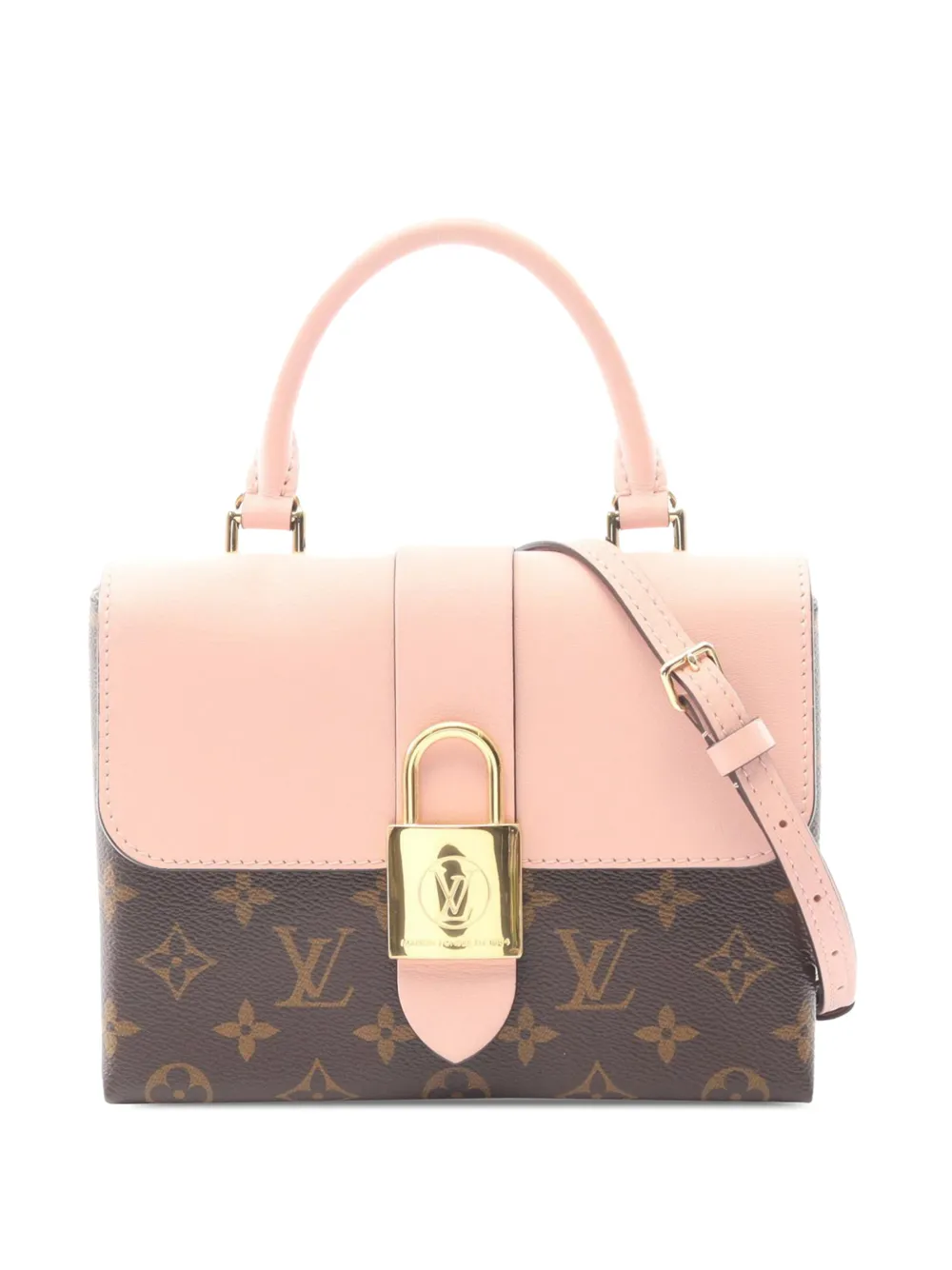 Louis Vuitton Pre-Owned 2019 Monogram Locky BB satchel - Brown