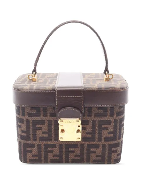 Fendi Pre-Owned Zucca handväska i kanvas från 2000-2010