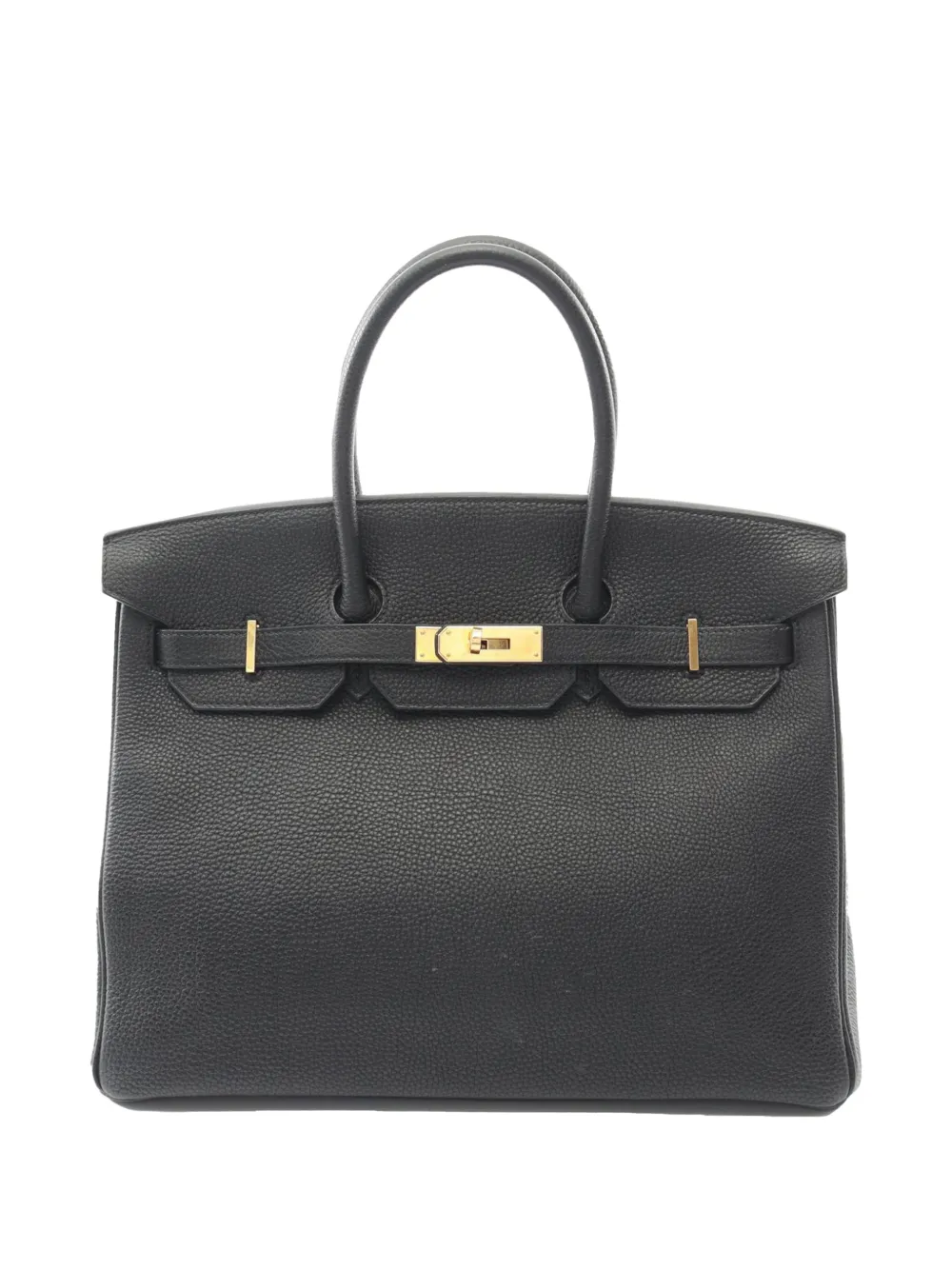 Hermès Pre-Owned 2020 Togo Birkin 35 handbag - Nero
