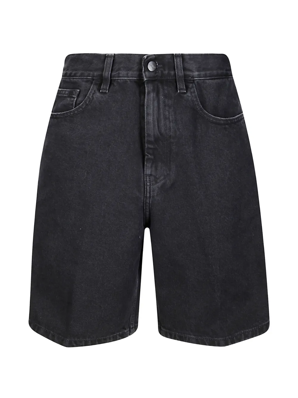 Carhartt WIP W' Brandon zip denim shorts - Grau