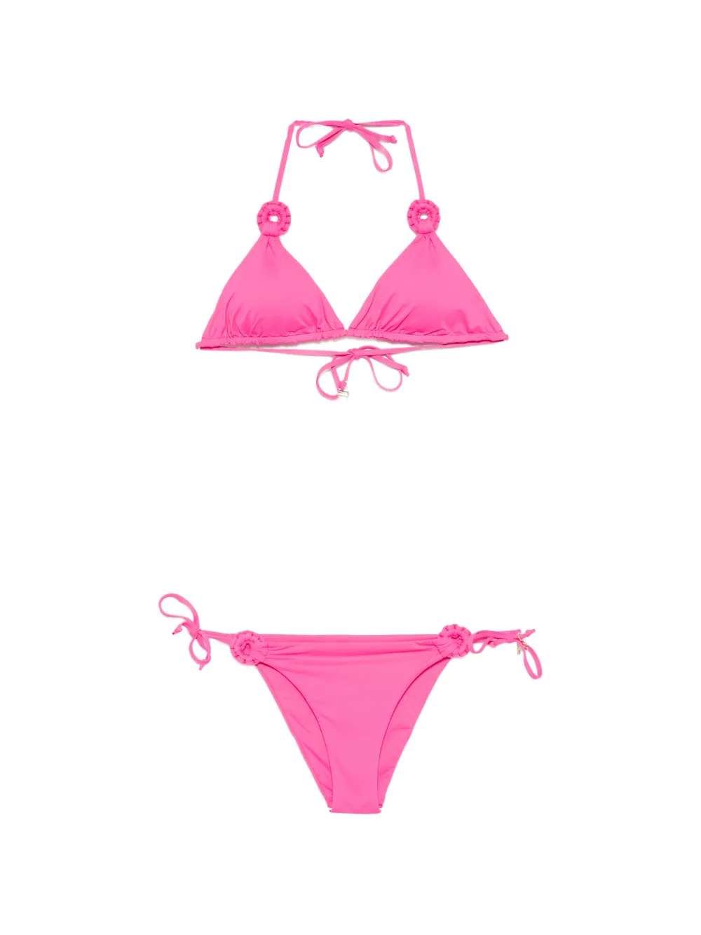 Fisico crochet ring bikini - Rosa