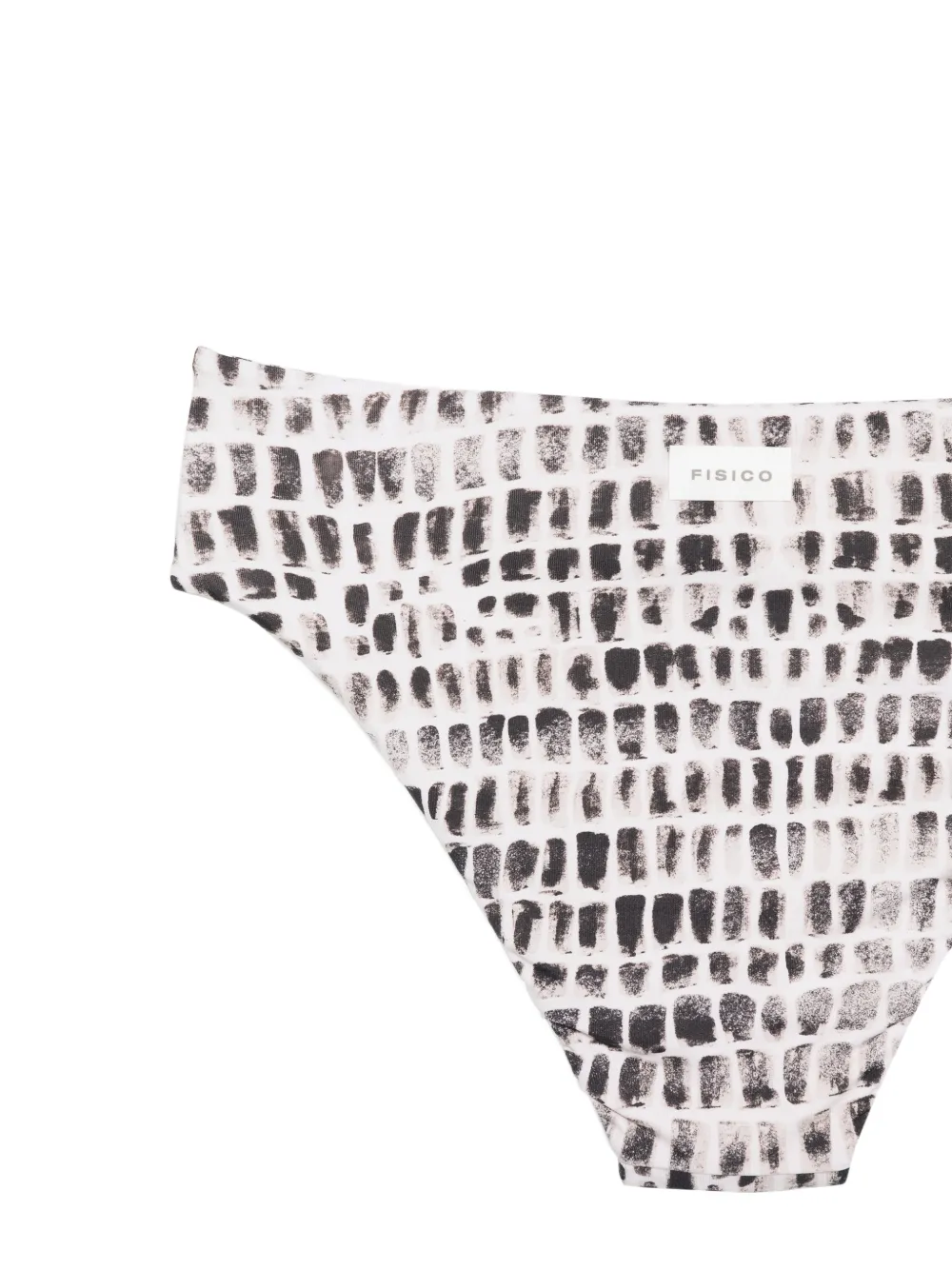  Fisico V-neck Print Bikini - Neutrals 