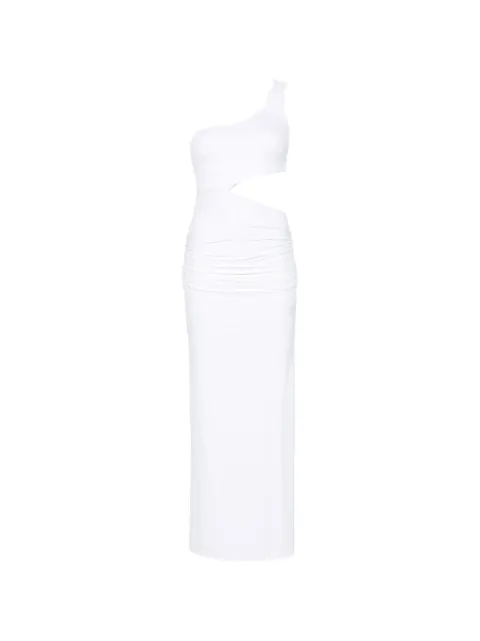 Fisico one-shoulder maxi dress