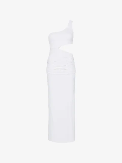 Fisico one-shoulder maxi dress