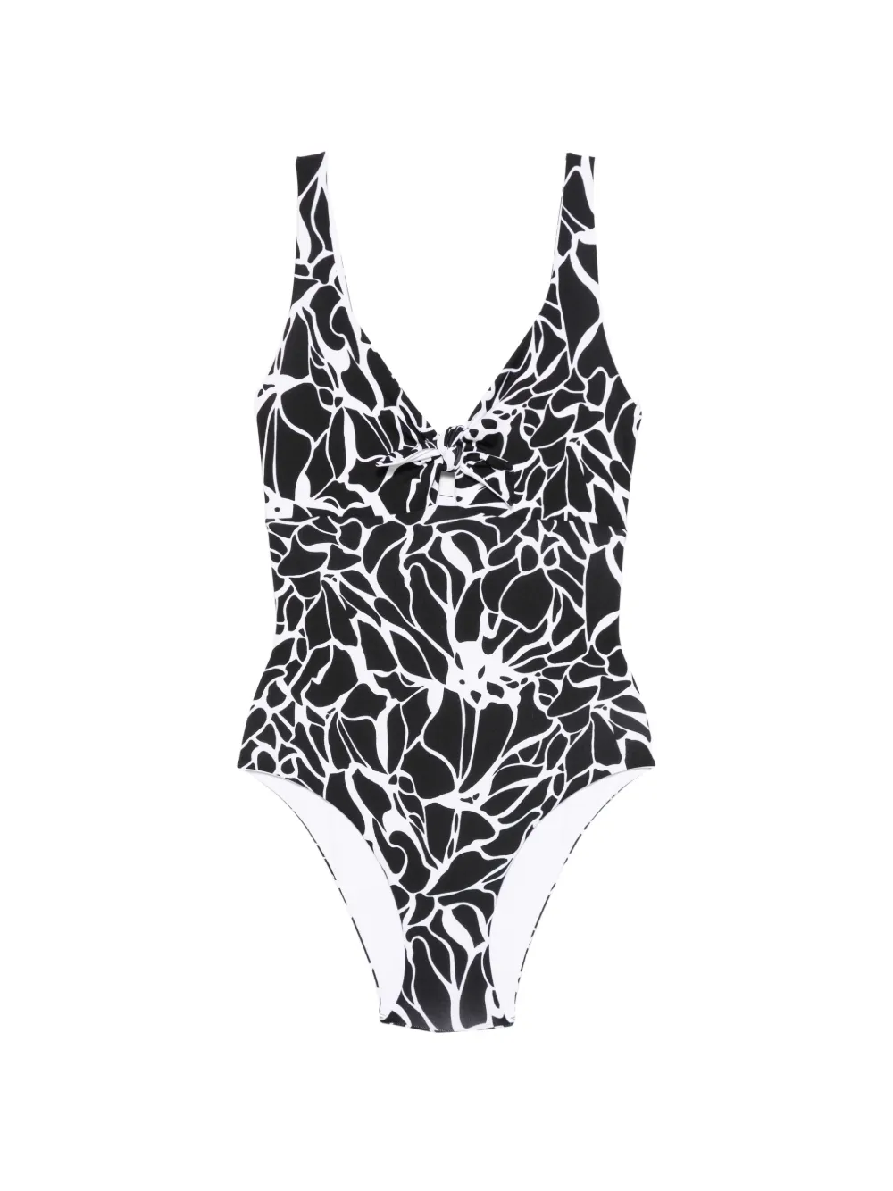 Fisico knot-detail swimsuit - Nero
