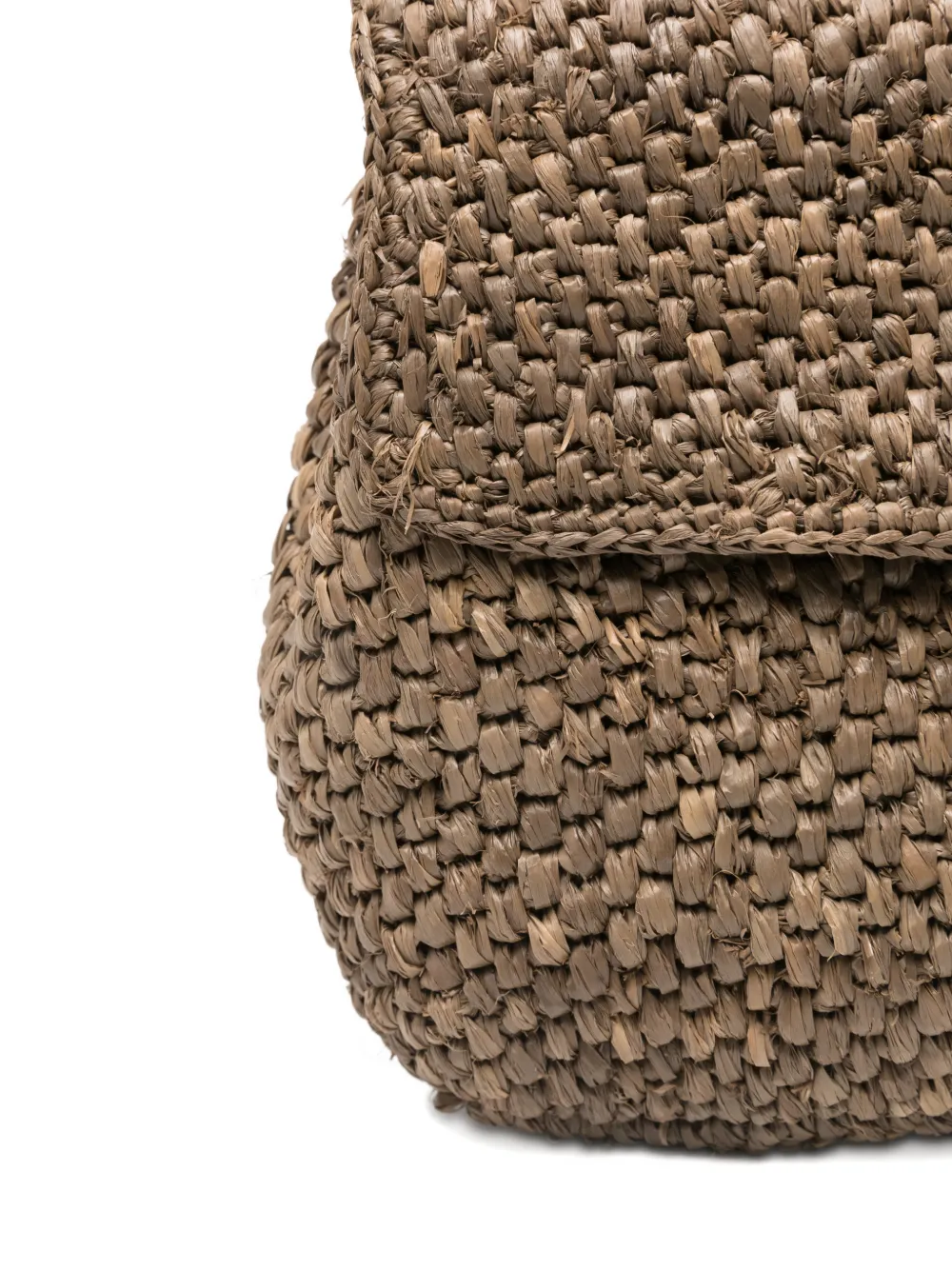 IBELIV Zaz geweven crossbodytas Bruin