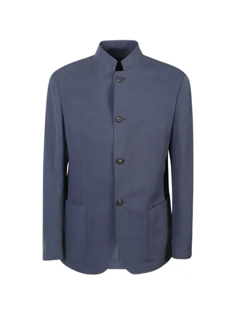 Eleventy button patch-pocket jacket