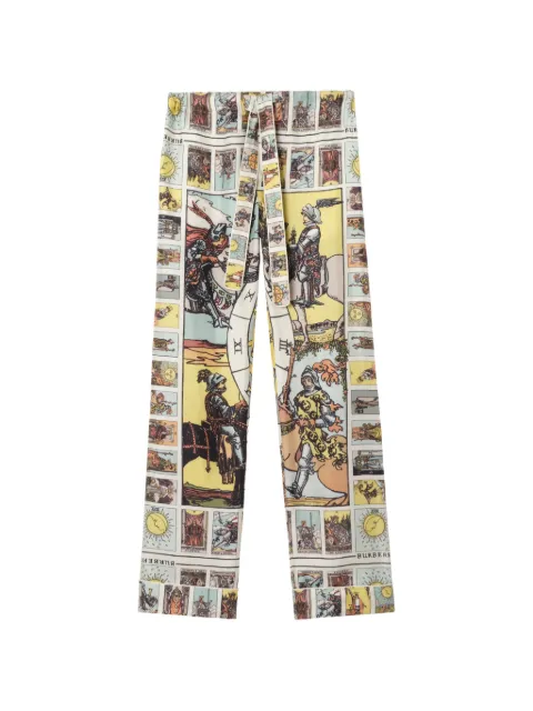 Burberry Tarot silk pyjama trousers