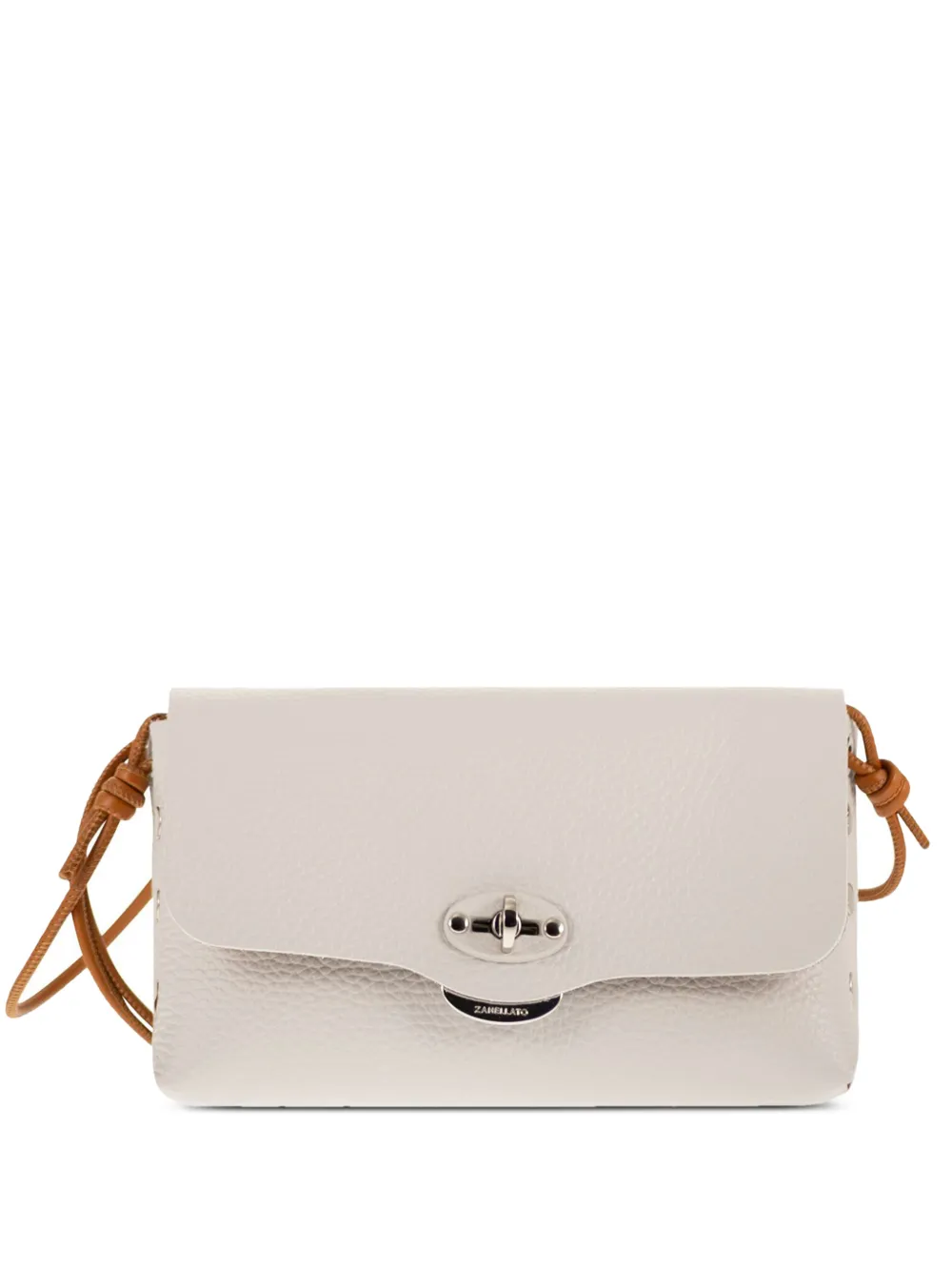 Zanellato small Lettera Pochette leather mini bag - Toni neutri