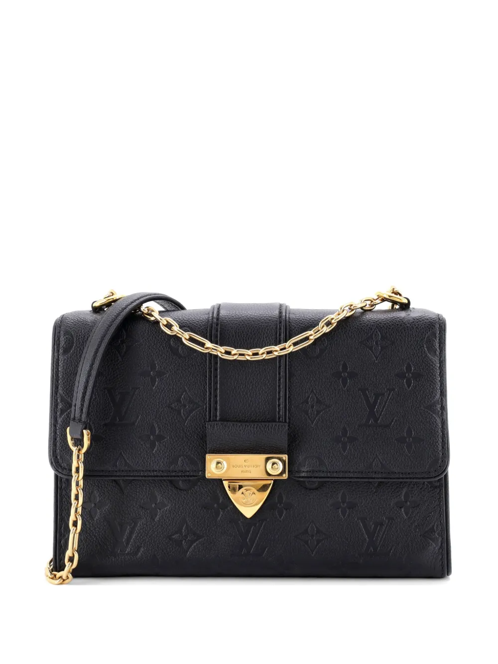 Louis Vuitton Pre-Owned Saint Sulpice Handbag Monogram Empreinte Leather PM crossbody bag - Nero