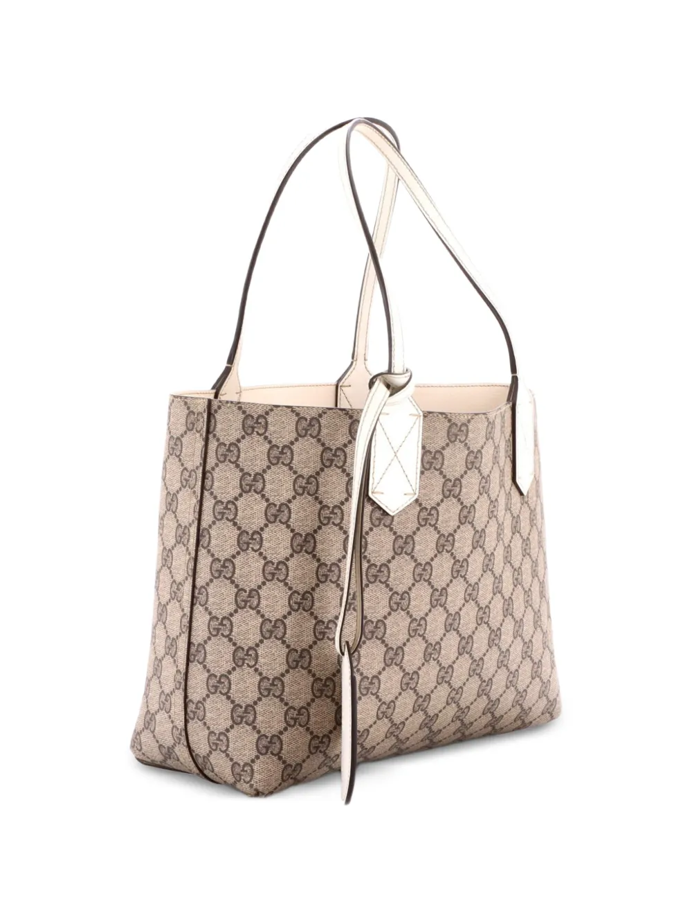 Reversible Gg Print Leather Small Tote Bag