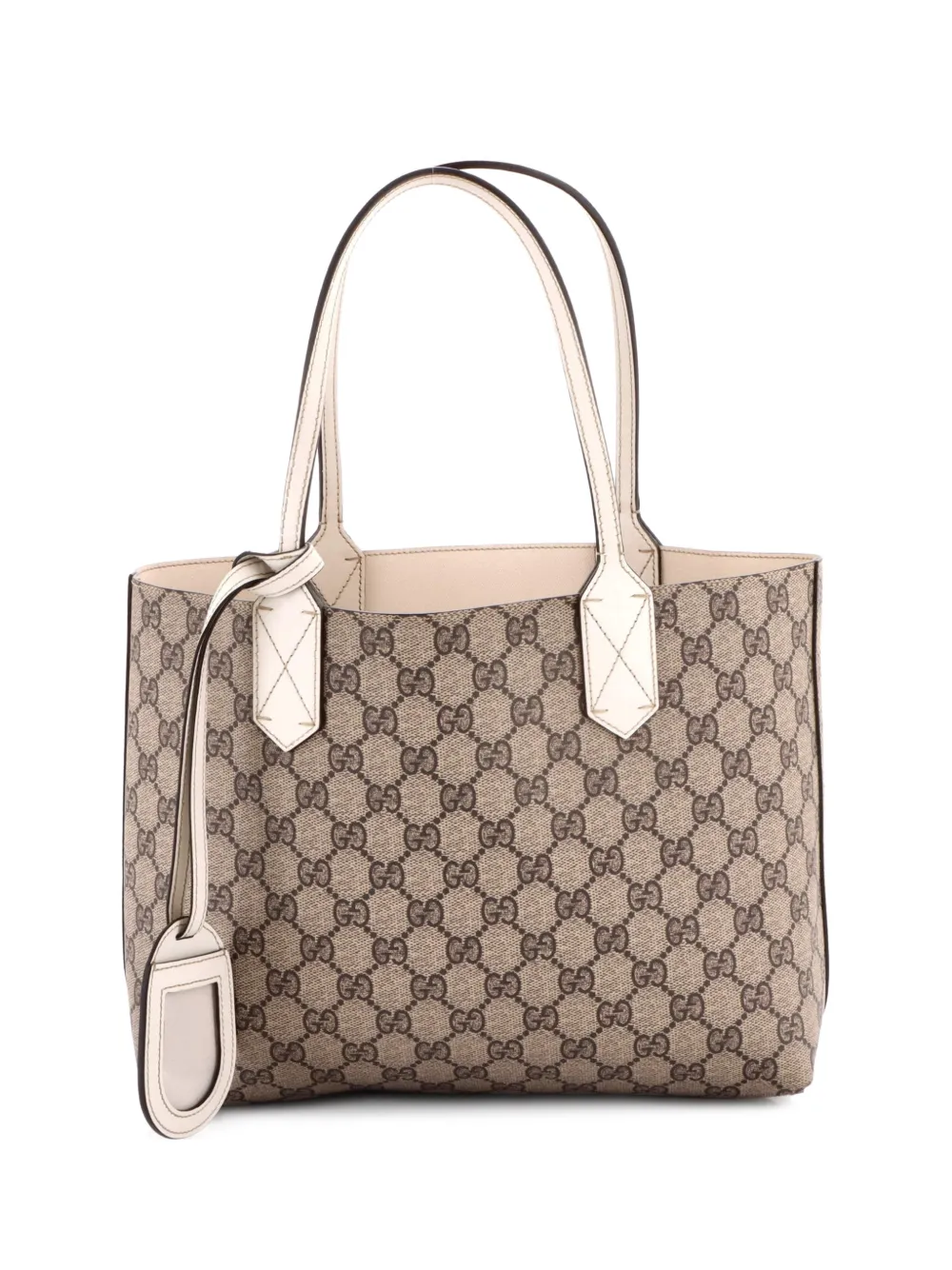 Gucci Pre-Owned Reversible GG Print Leather Small tote bag - Brown