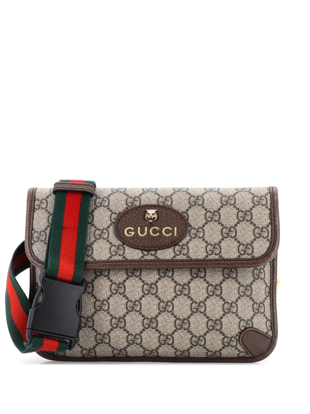 Gucci Pre-Owned Marsupio Neo Vintage in tela cerata GG - Marrone