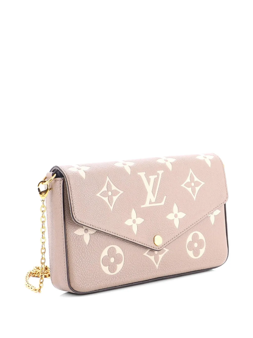 Felicie Pochette Bicolor Monogram Empreinte Giant Crossbody Bag