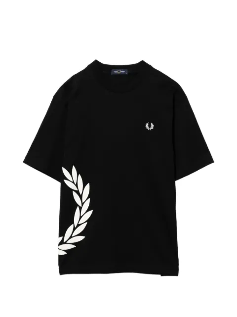 Fred Perry logo-embroidered T-shirt
