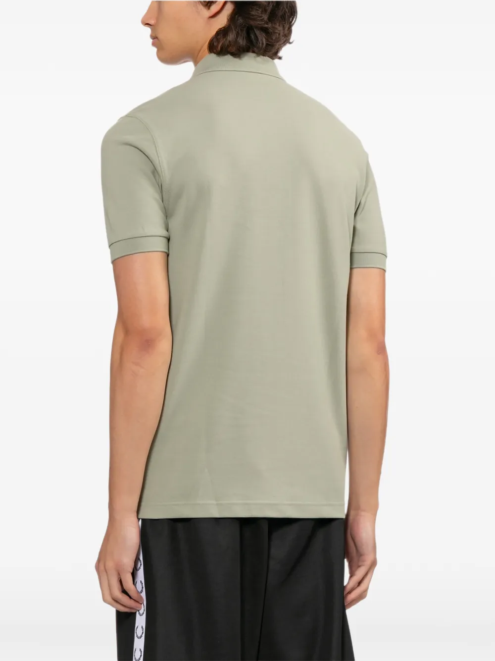 Fred Perry Poloshirt met geborduurd logo Groen