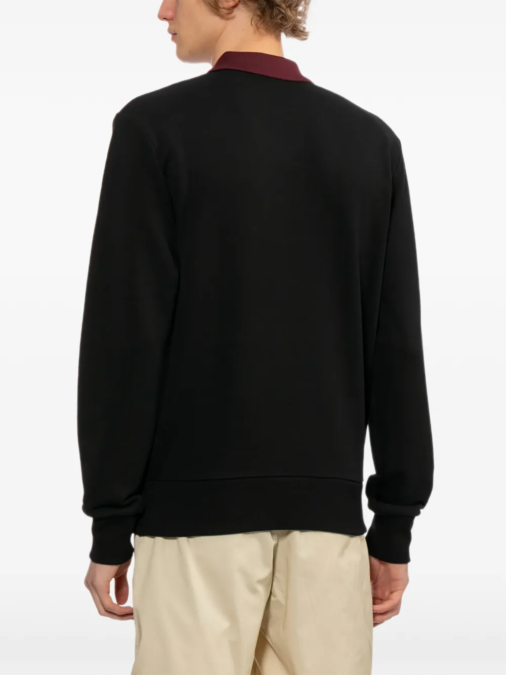 Fred Perry Poloshirt met geborduurd logo Zwart
