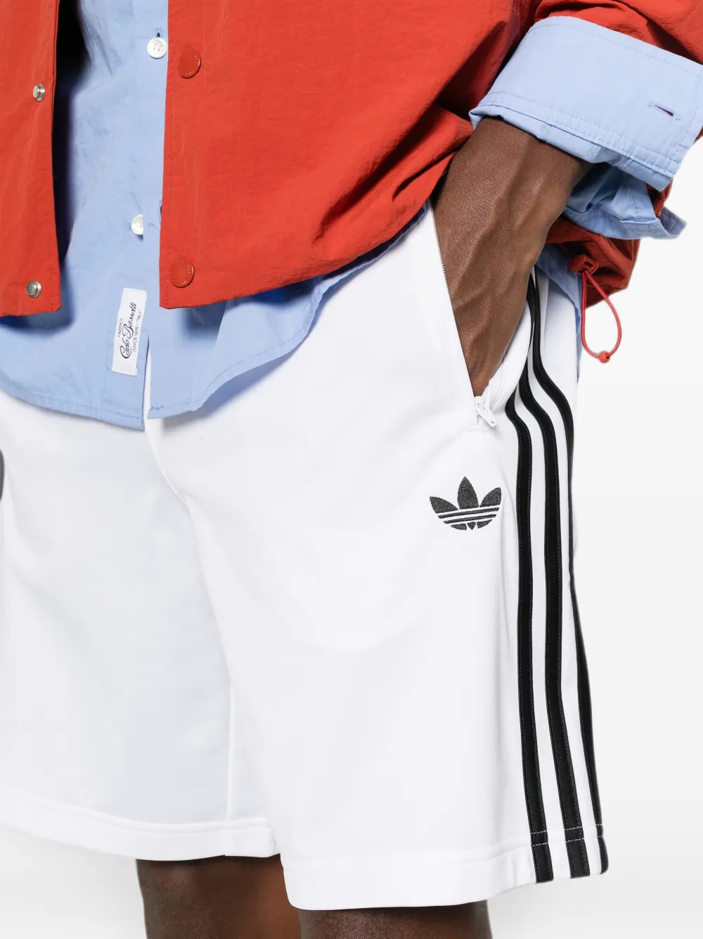 adidas Shorts met logoprint Wit