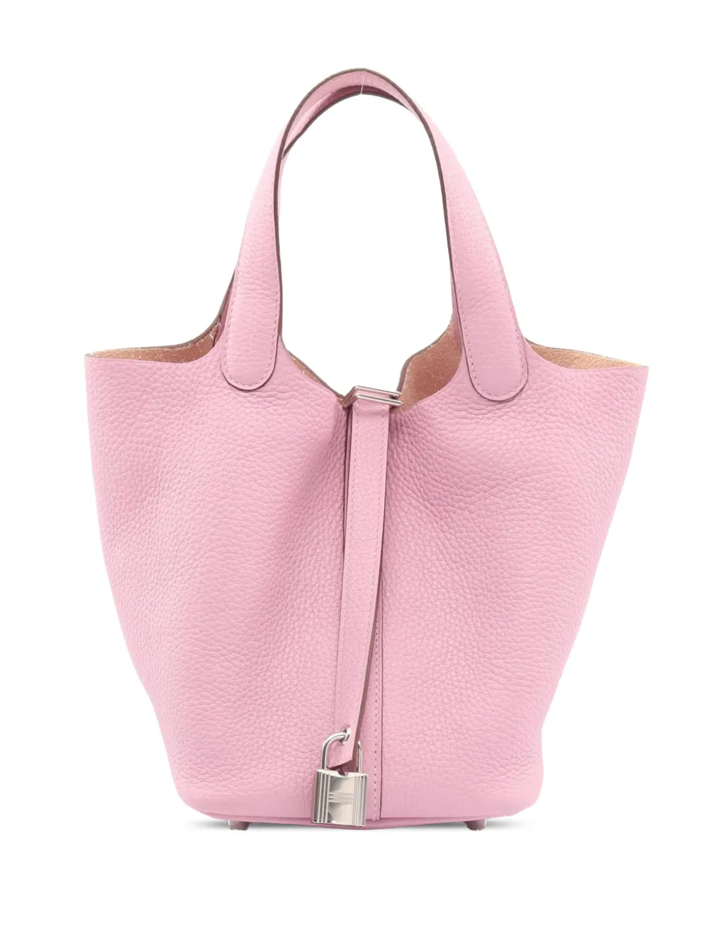 Hermès Pre-Owned 2022 Clemence Picotin Lock PM handbag - Rosa