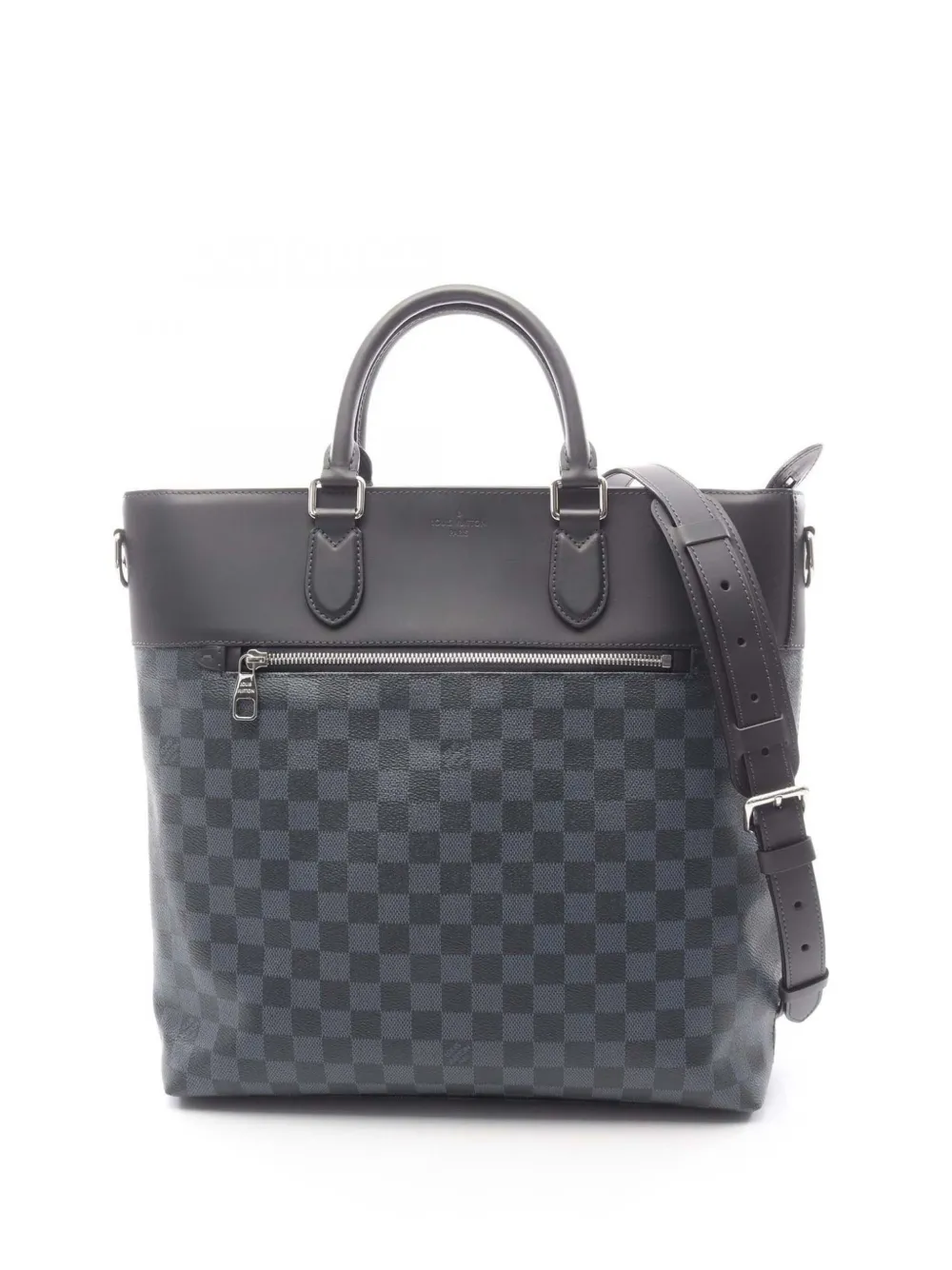 Louis Vuitton Pre-Owned 2016 Damier Cobalt Newport Tote satchel - Blu