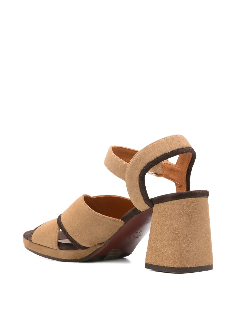 Chie Mihara Sandalen met gekruiste bandjes Bruin