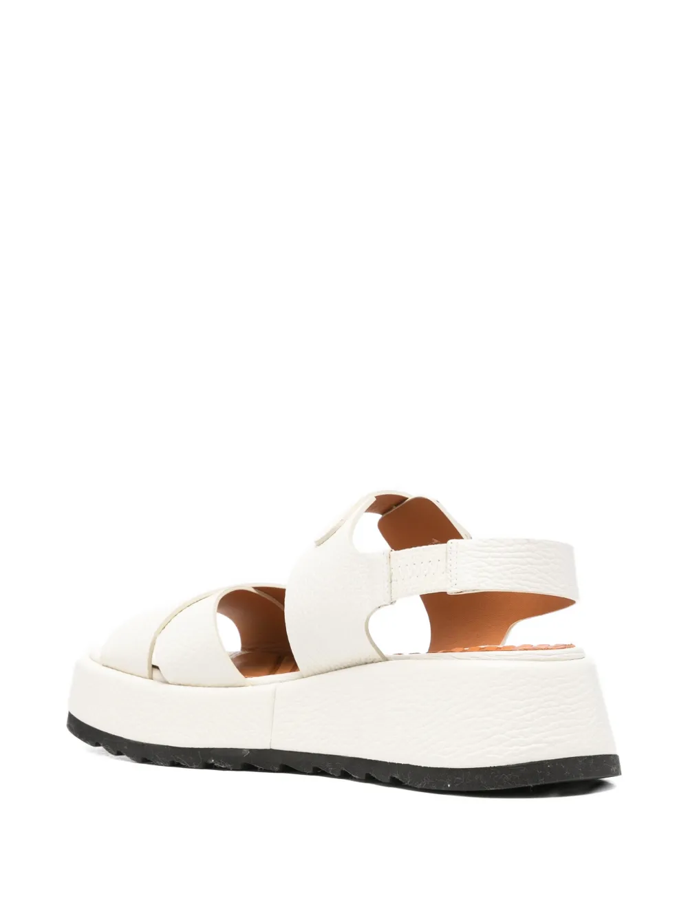 Chie Mihara Ibizu buckle strap sandals Wit
