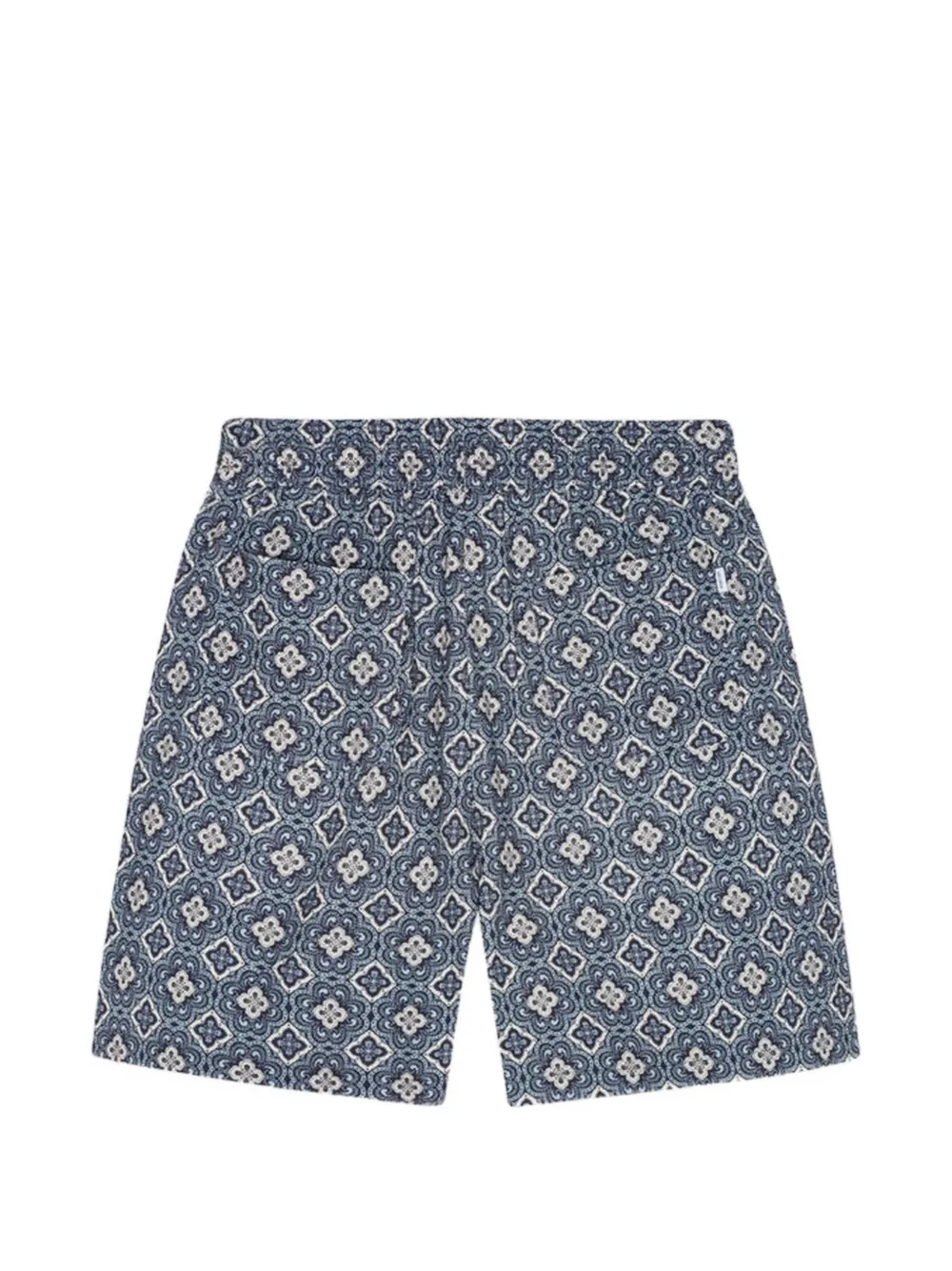 Les Deux Harry Arabesque shorts met trekkoord Blauw