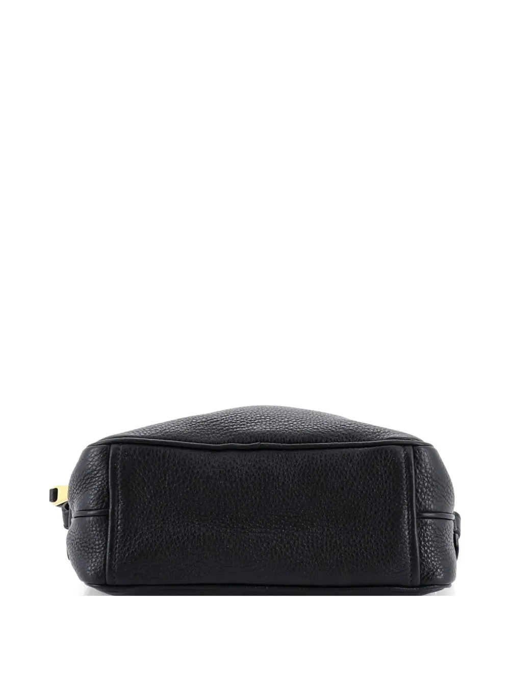 Double Zip Camera Bag Vitello Daino Crossbody Bag