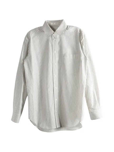 The Row striped pocket shirt