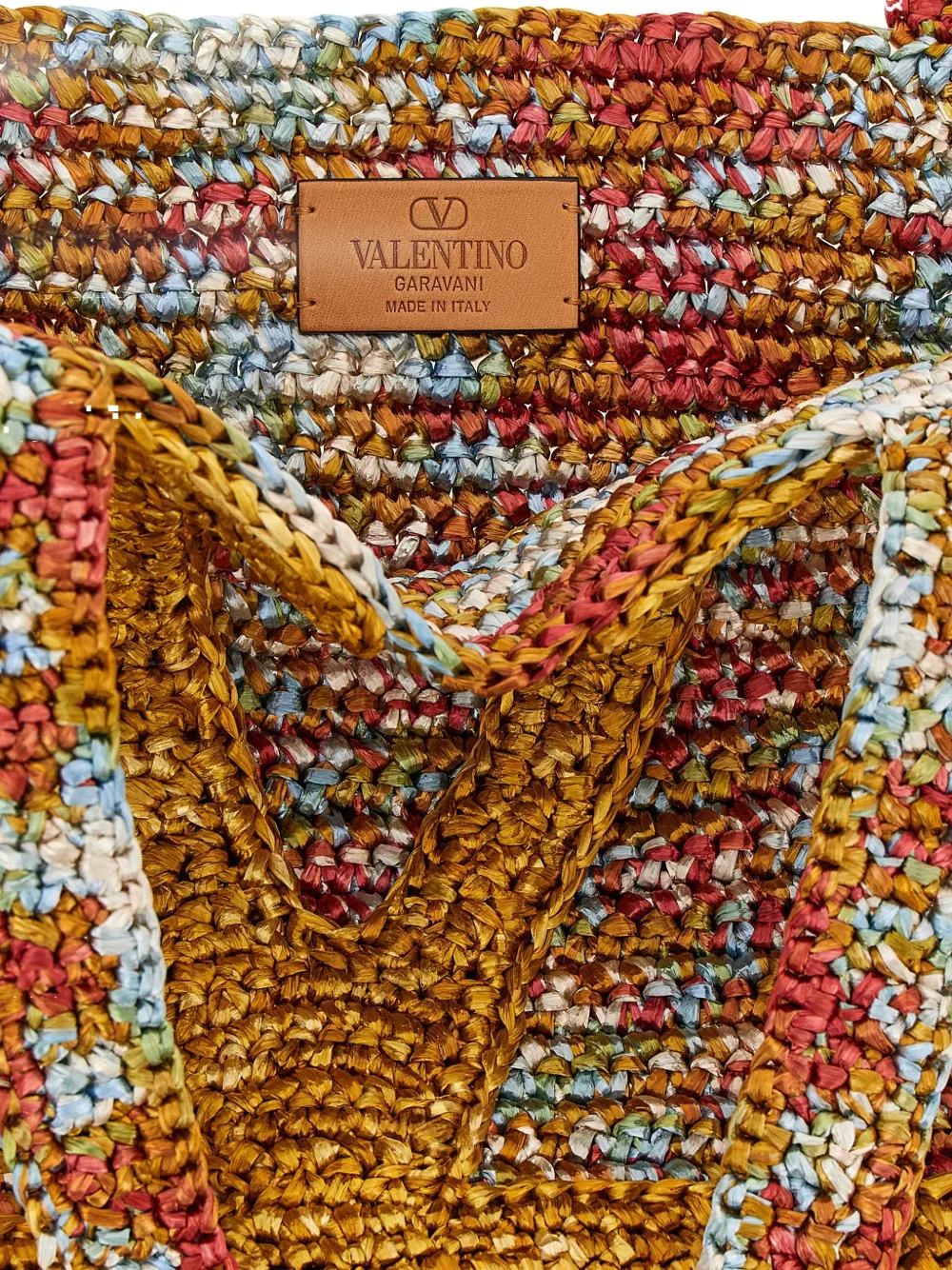 Valentino Garavani Medium Viva Superstar shopper Oranje