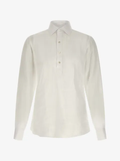 BORRIELLO NAPOLI button-placket shirt