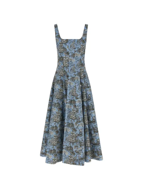 STAUD Wells midi dress