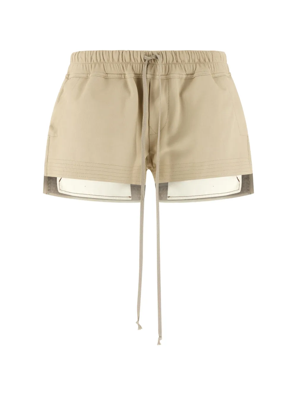 Rick Owens Fog drawstring shorts - Toni neutri