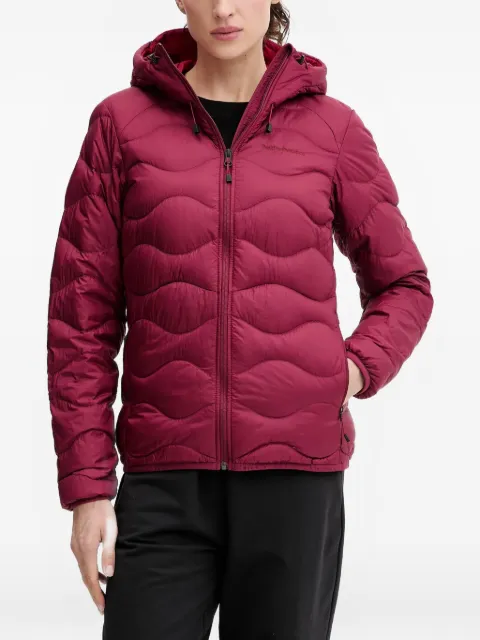 Peak Performance Helium hooded quilted-design jacket