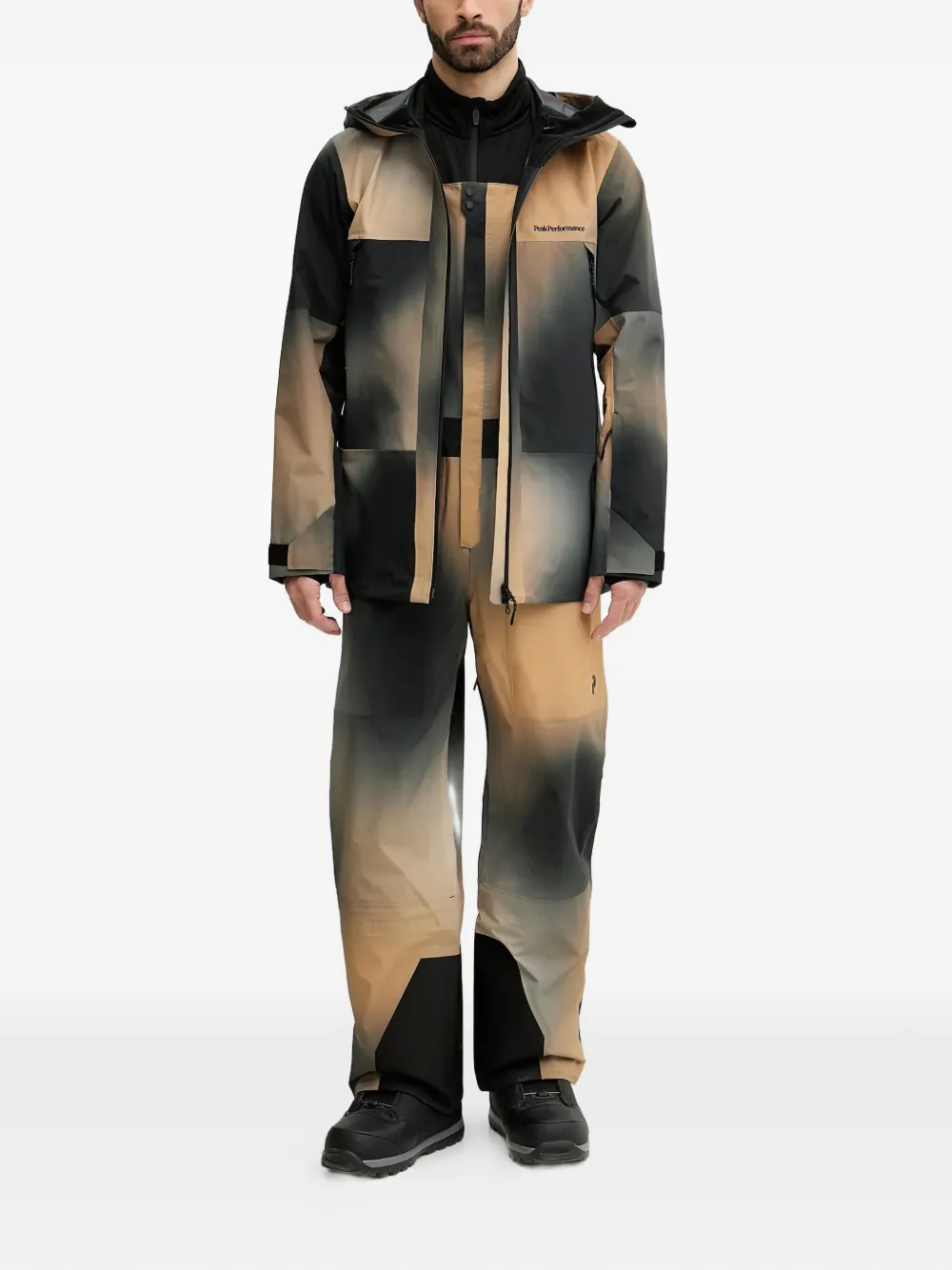 Peak Performance Edge HIPE® 3L AOP bib - Nero