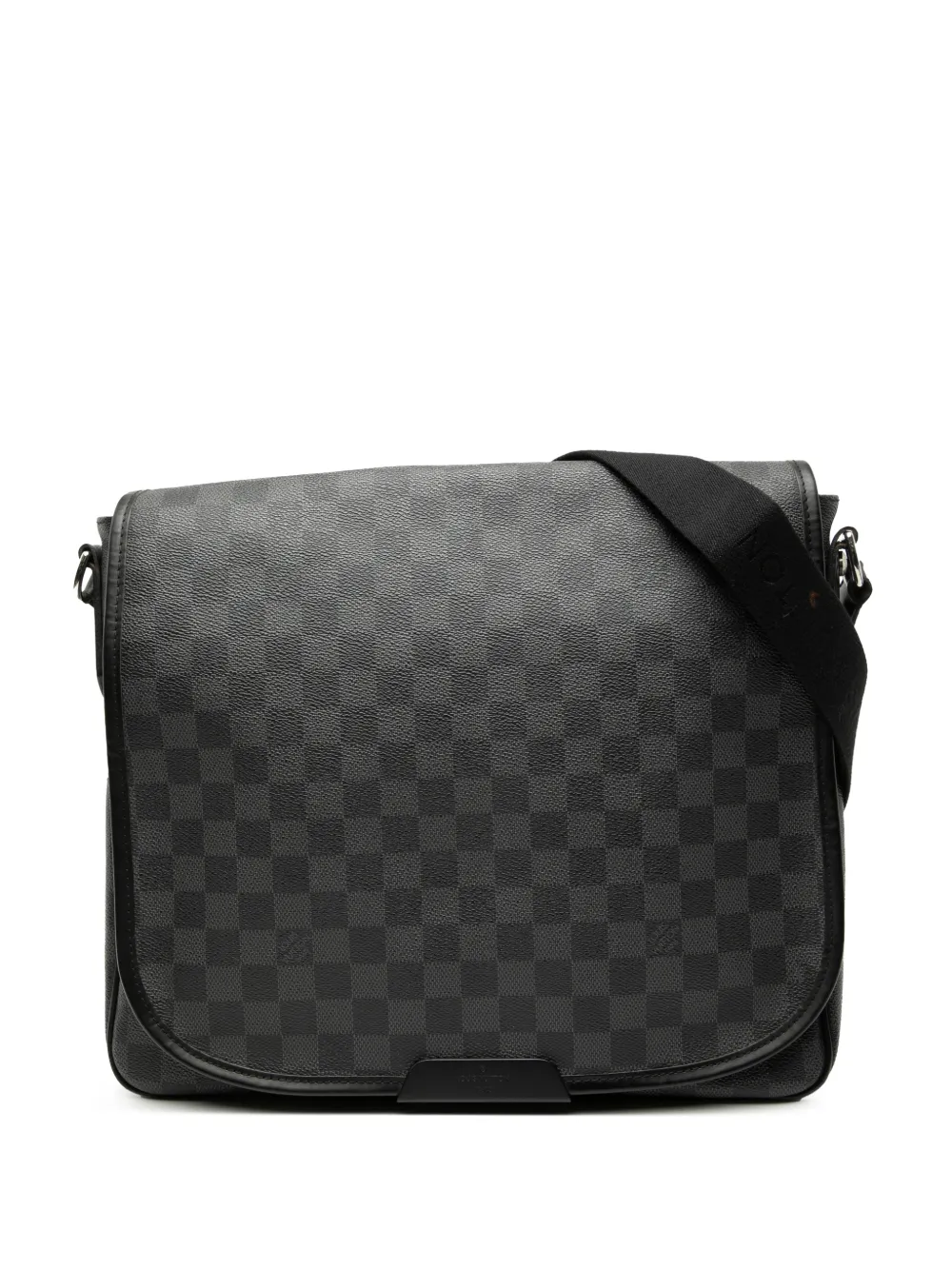 Louis Vuitton Pre-Owned 2010 Damier Graphite Daniel MM crossbody bag - Nero