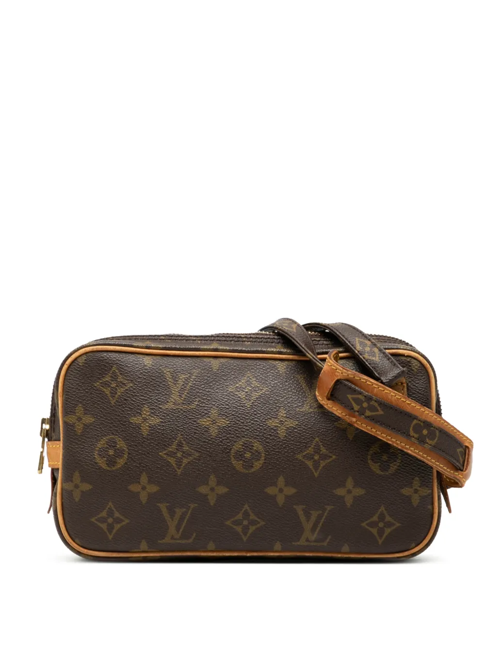Louis Vuitton Pre-Owned 1992 Monogram Pochette Marly Bandouliere crossbody bag - Marrone