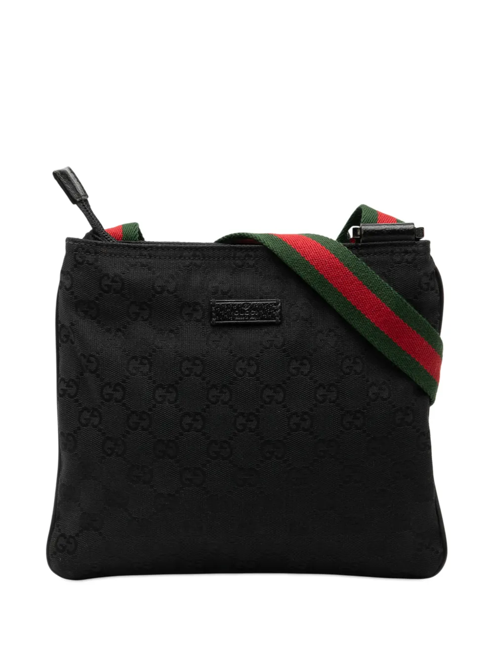 Gucci Pre-Owned 2000-2015 GG Canvas Web crossbody bag - Nero