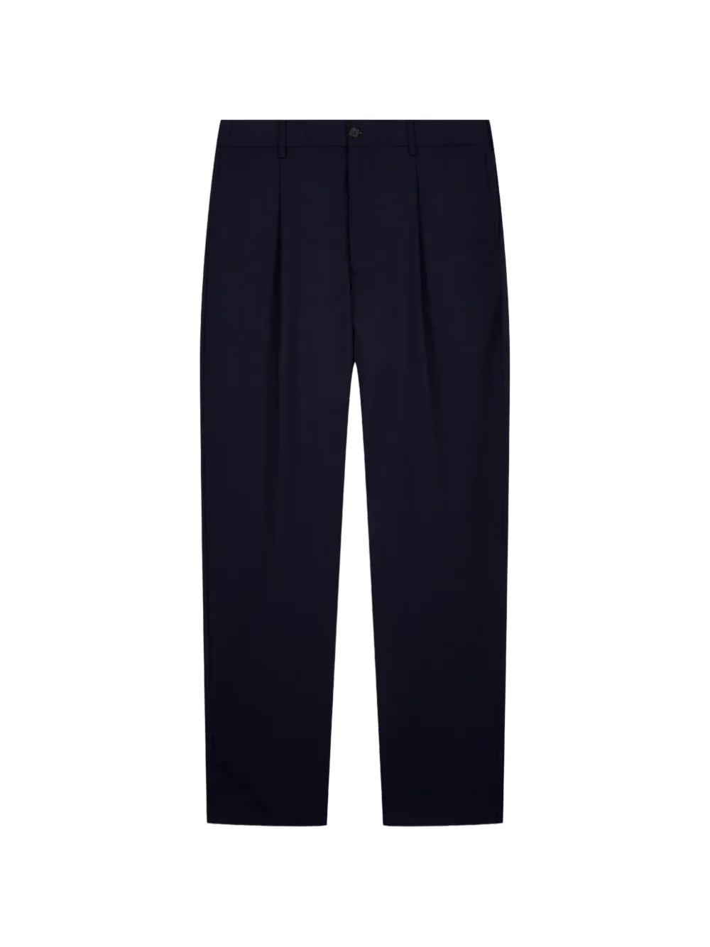 Hartford Pleated-front Trousers In Blue