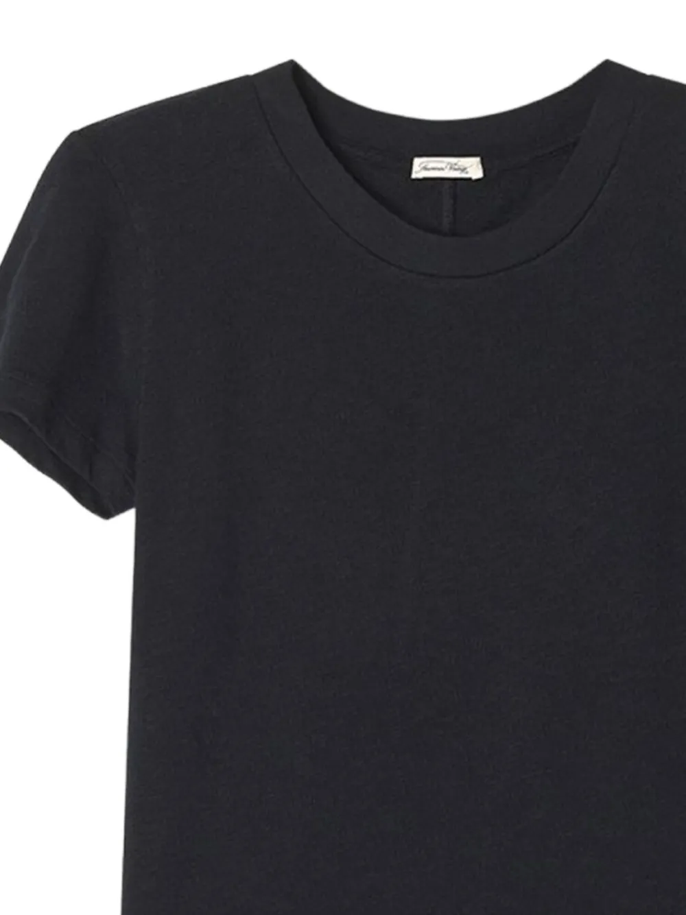 American Vintage T-shirt met ronde hals Zwart
