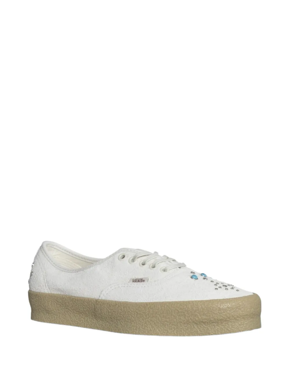 Vans Premium verfraaide sneakers met plateauzool Wit